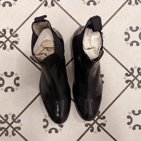 AllSaints - Men's Jesiah Leather Chelsea Boots black US 9 / UK 8 Condition: - Picture 4 of 5